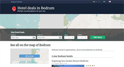 Desktop Screenshot of hotelsbodrum.net